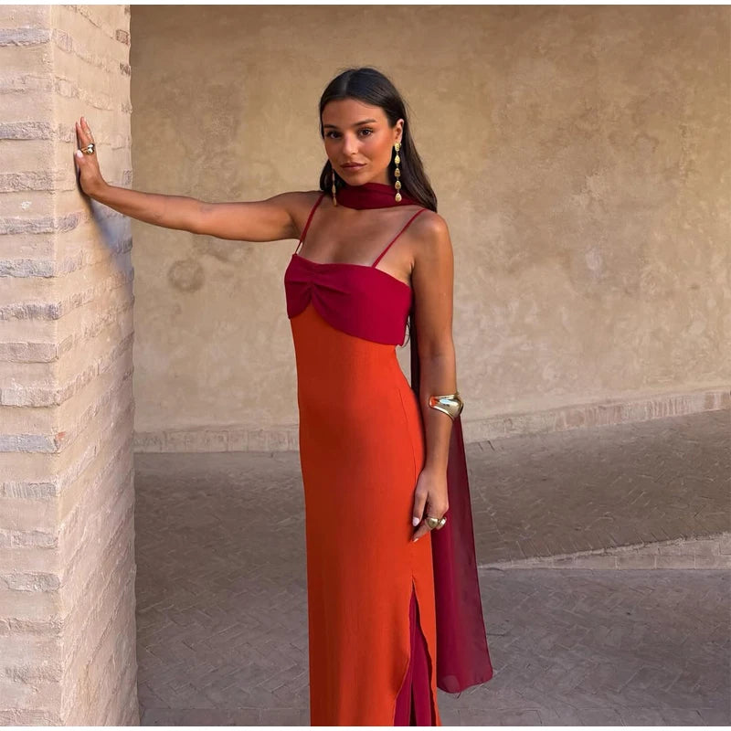 Vestido Elegante de Verano con Detalle de Lazo
