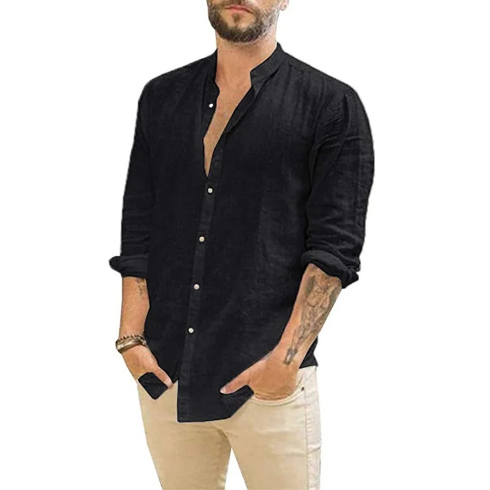 Camisa Lino - Algodon