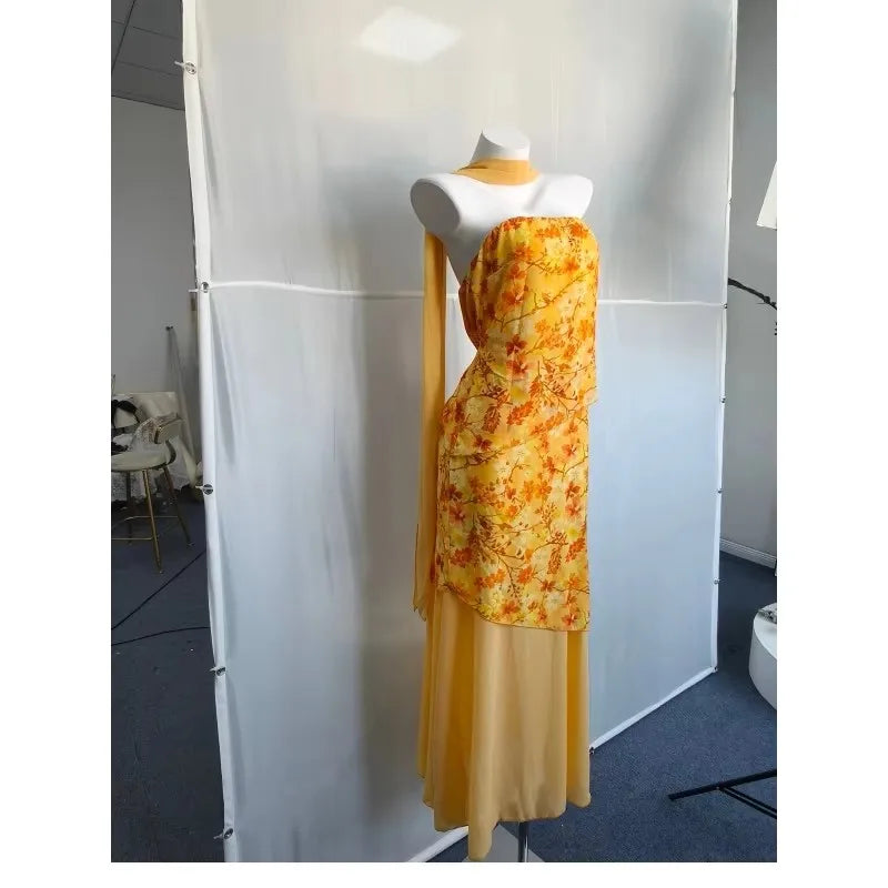 Vestido Elegante de Verano con Detalle de Lazo