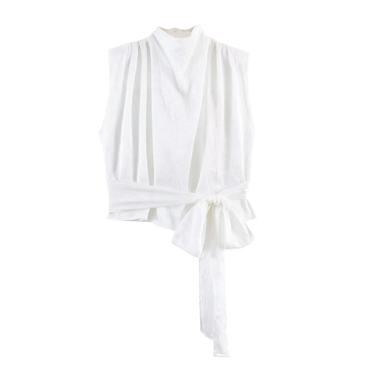 Top Elegante con Detalle de Cinta