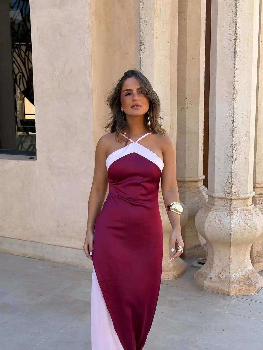 Vestido Elegante de Verano con Detalle de Lazo