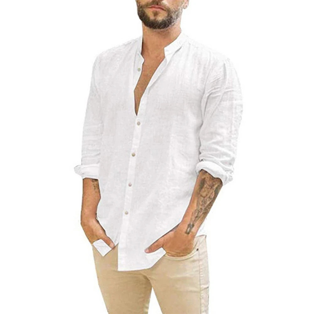 Camisa Lino - Algodon