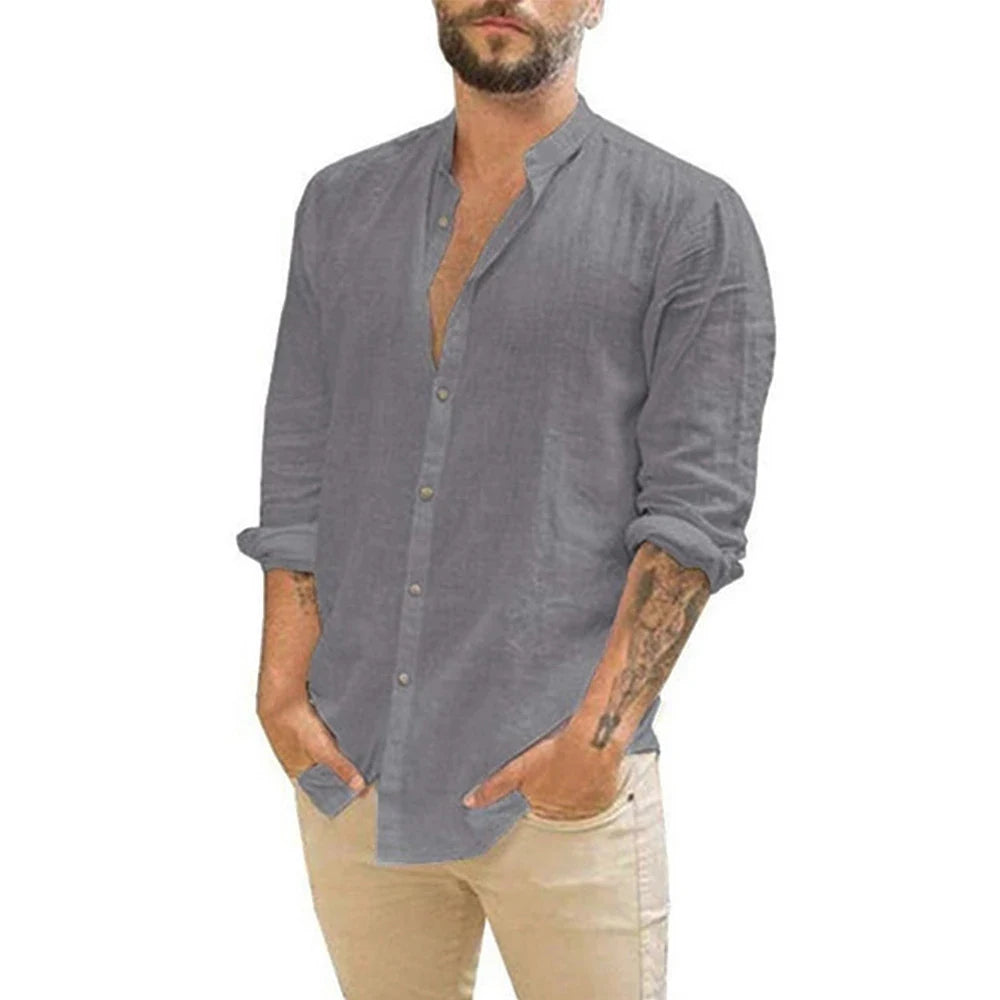 Camisa Lino - Algodon