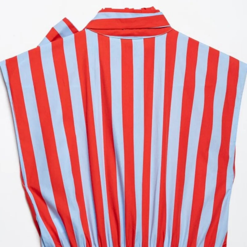 Top de Tirantes Estampado con Lazo