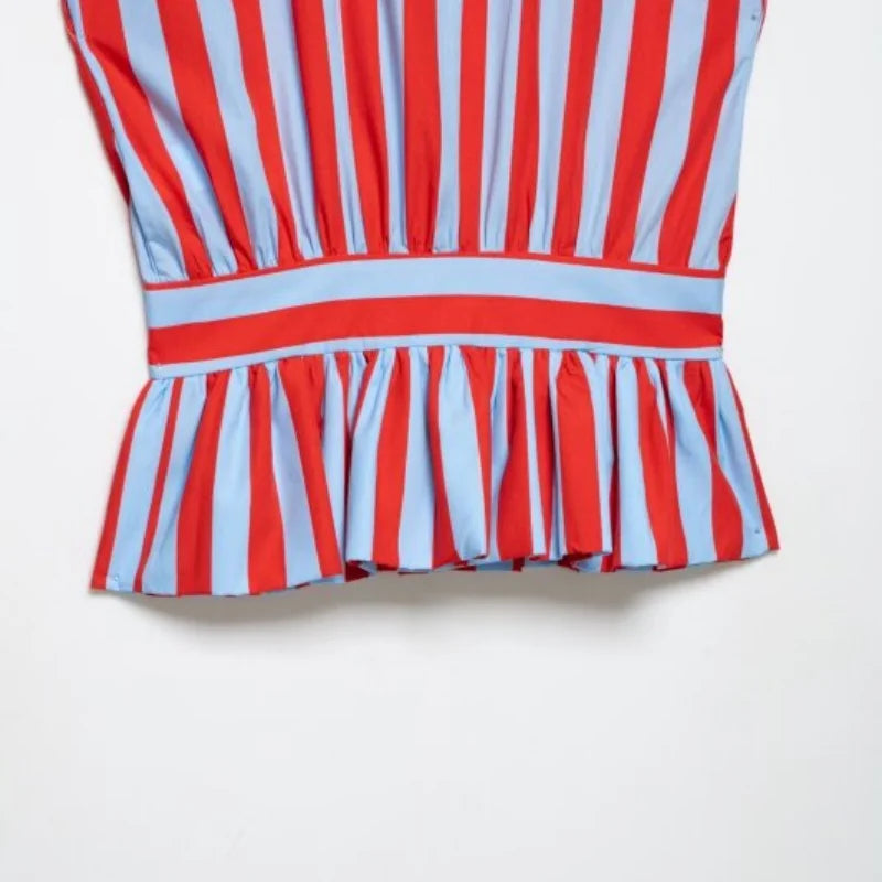 Top de Tirantes Estampado con Lazo