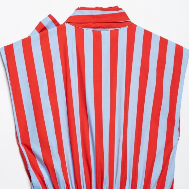 Top de Tirantes Estampado con Lazo