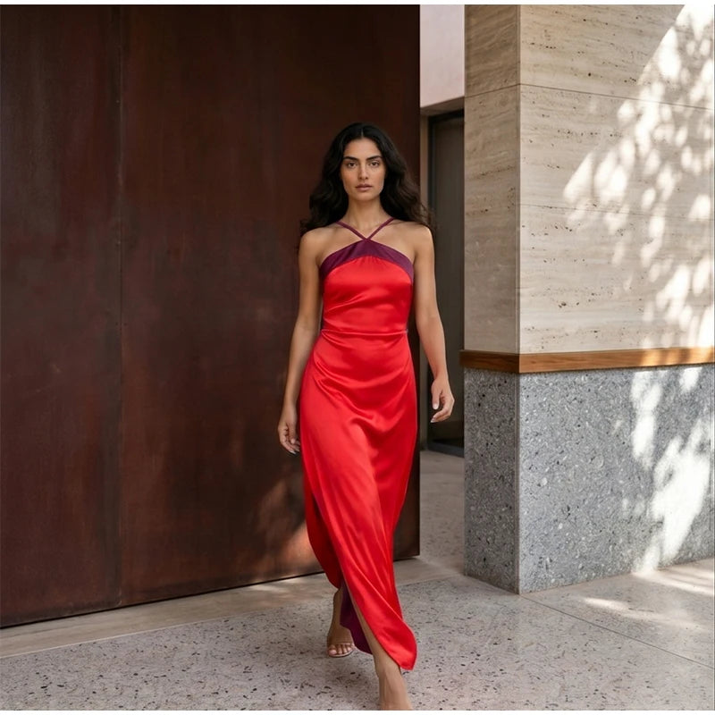Vestido Elegante de Verano con Detalle de Lazo