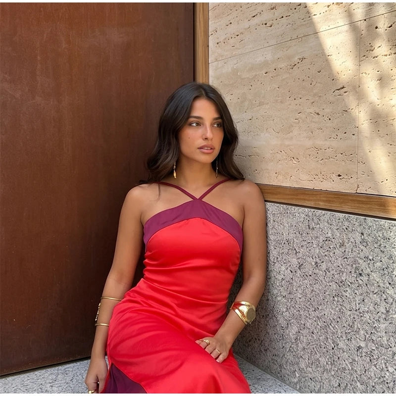 Vestido Elegante de Verano con Detalle de Lazo