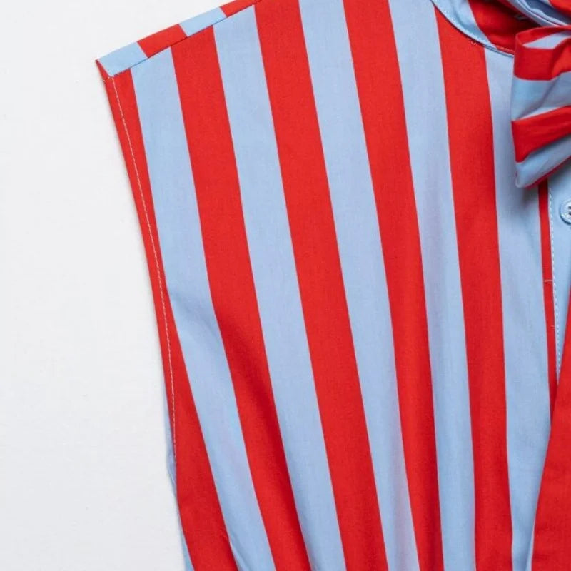 Top de Tirantes Estampado con Lazo